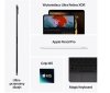 Apple iPad Pro 11-calowy Wi-Fi 2 TB ze standardowym szkłem - Gwiezdna czerń